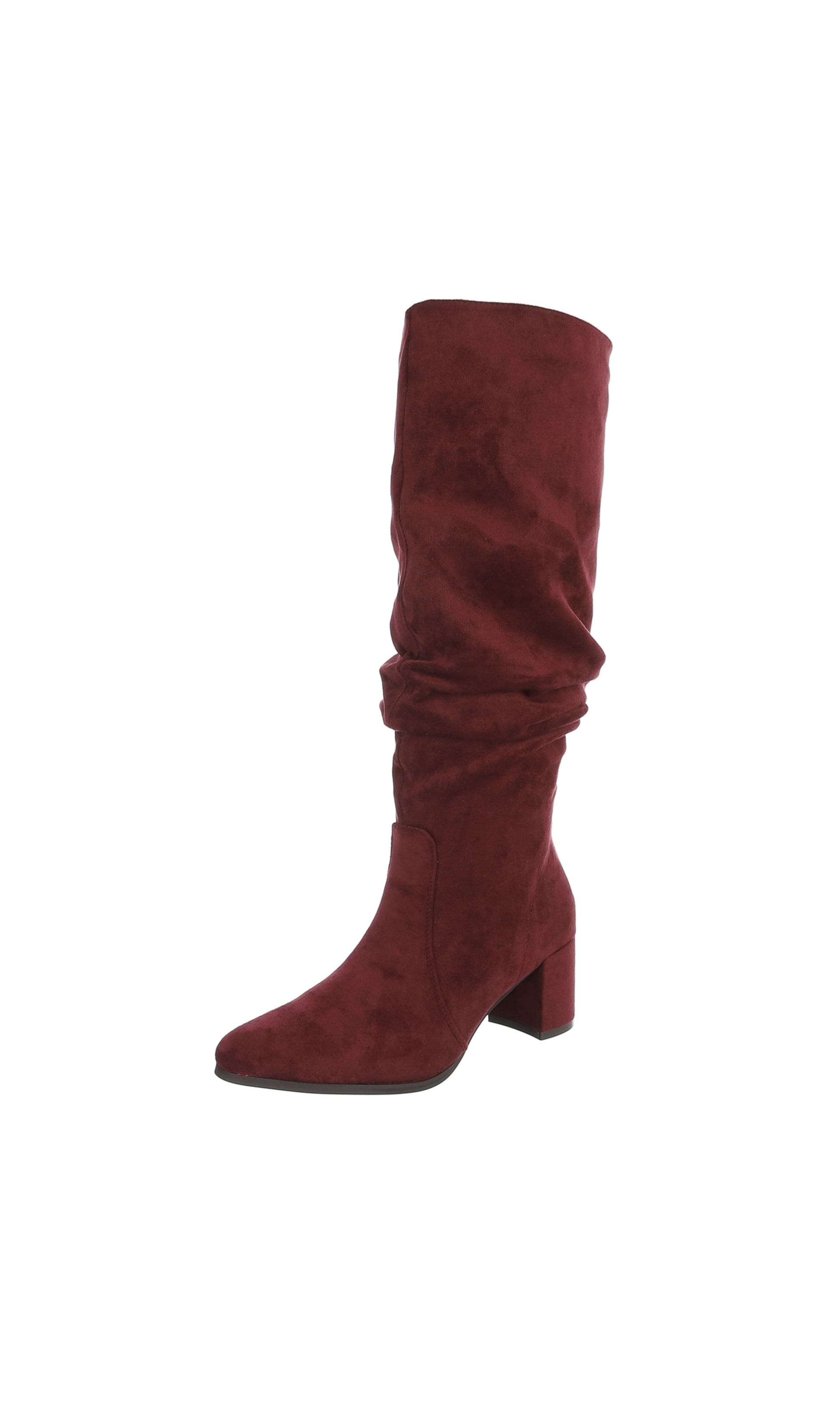 Ital-Design Stiefel in Rot: Vorderseite