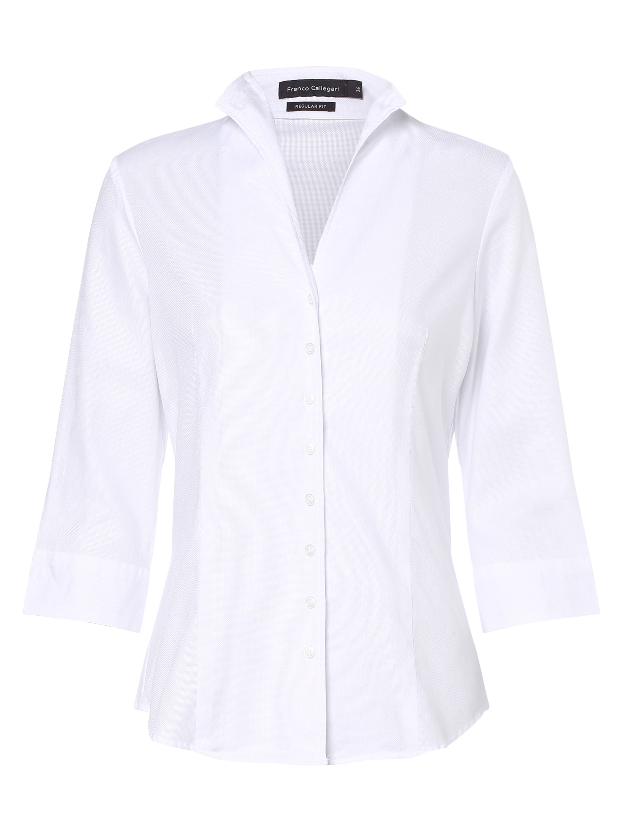 Franco Callegari Bluse in weiß, Produktansicht