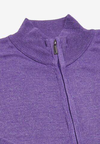 Cardigan BLONDA en violet