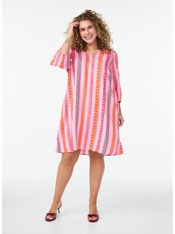 Zizzi Kjole 'VLINA' i pink