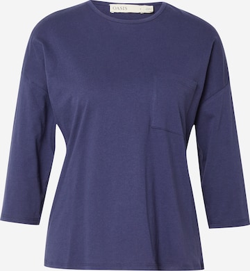 Oasis Shirt in Blauw: voorkant