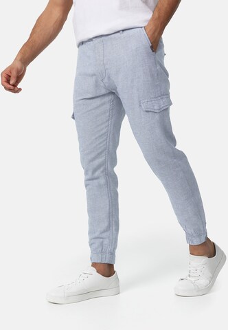 Effilé Pantalon 'Booth' INDICODE JEANS en bleu