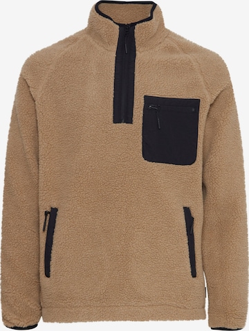 Veste en polaire 'Trout' INDICODE JEANS en beige : devant