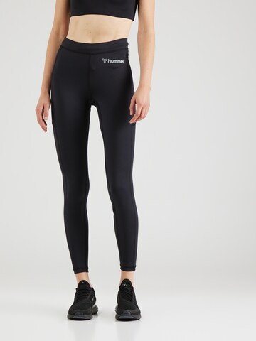 Hummel Skinny Sportnadrágok 'RUN' - fekete: elől