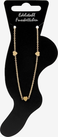 Akzent Foot Jewelry 'Michéle, silberfarbig, langlebig' in Gold: front