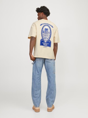 JACK & JONES - Camiseta 'Santorini' en beige