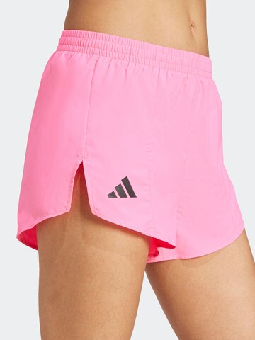 ADIDAS PERFORMANCE regular Παντελόνι φόρμας 'Adizero Essentials' σε ροζ
