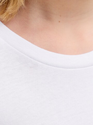 JJ Rebel - Camiseta 'JREBREBEL' en blanco