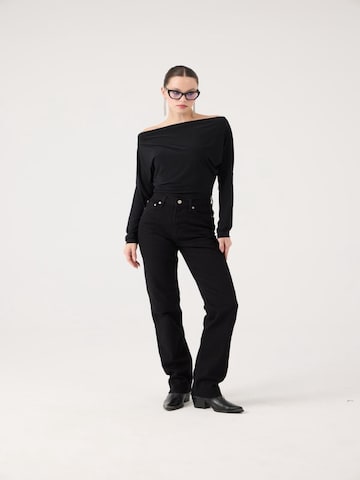 Regular Pantalon HOLLY LOLLY en noir