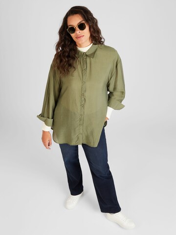 Z-One Blouse 'Ch44iara' in Green