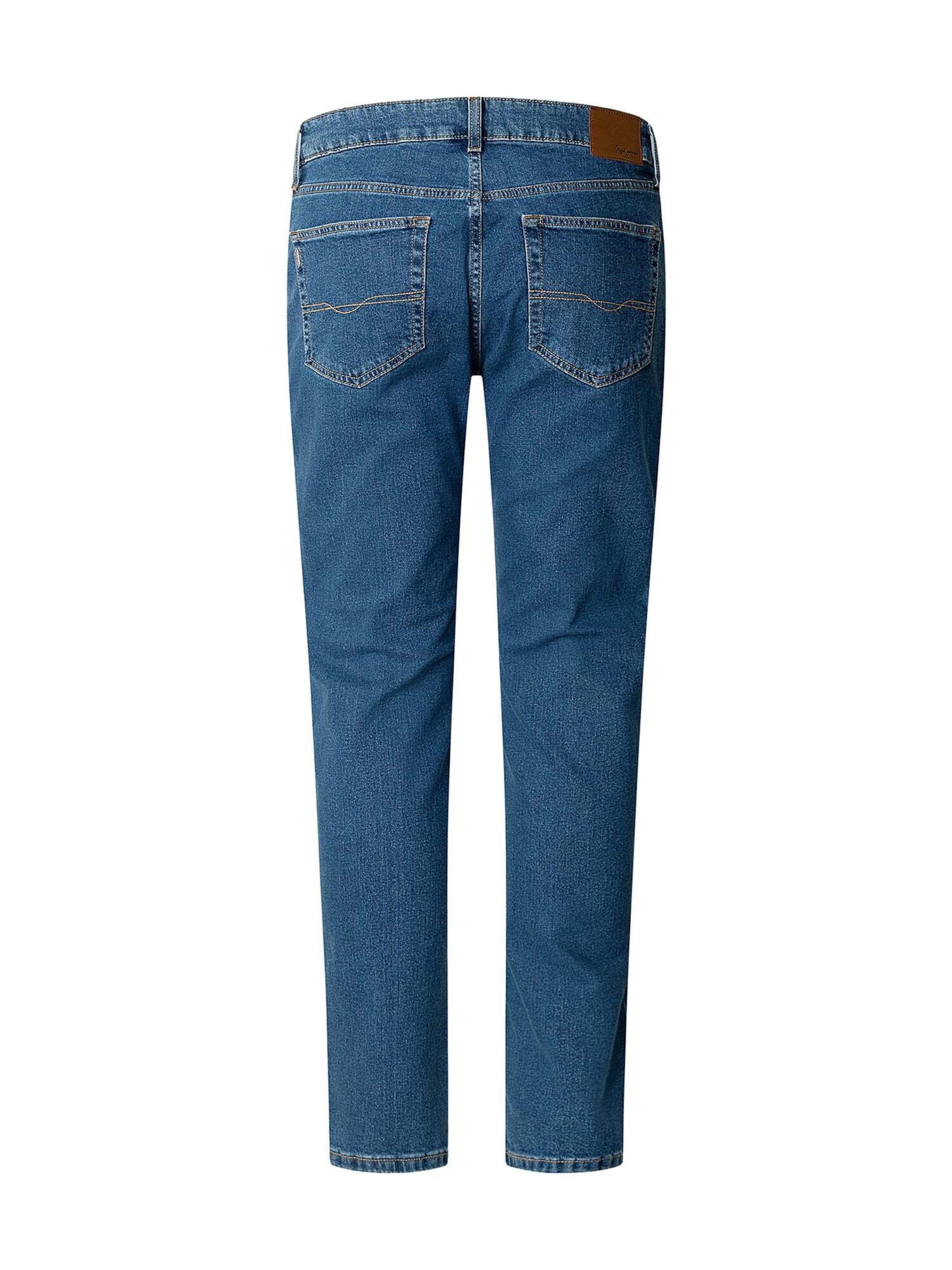 Coupe slim Jean 'Stanley' Pepe Jeans en bleu