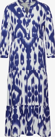 STREET ONE Shirt Dress in Blue: front