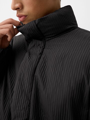 Bershka Between-season jacket in Black