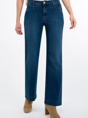 Recover Pants Wide leg Jeans 'Finja' in Blue: front