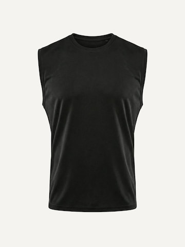 Maglietta di ZUBEK in nero: frontale