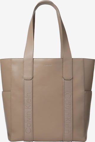 Calvin Klein Shopper in Grau: Vorderseite