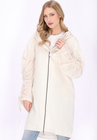 DreiMaster Maritim - Abrigo de entretiempo en blanco: frente