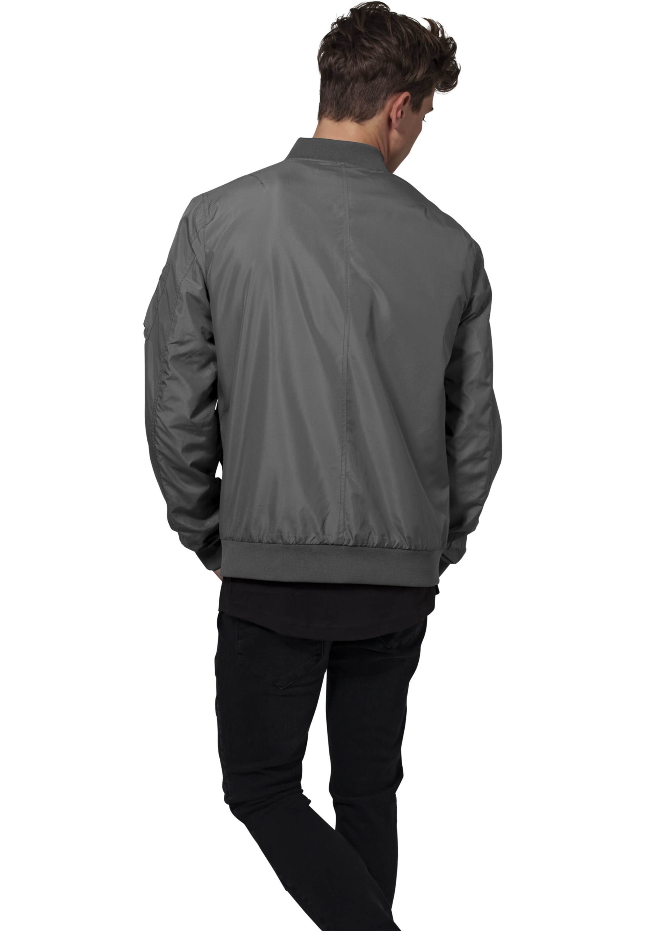 Urban Classics Jacke in Grau