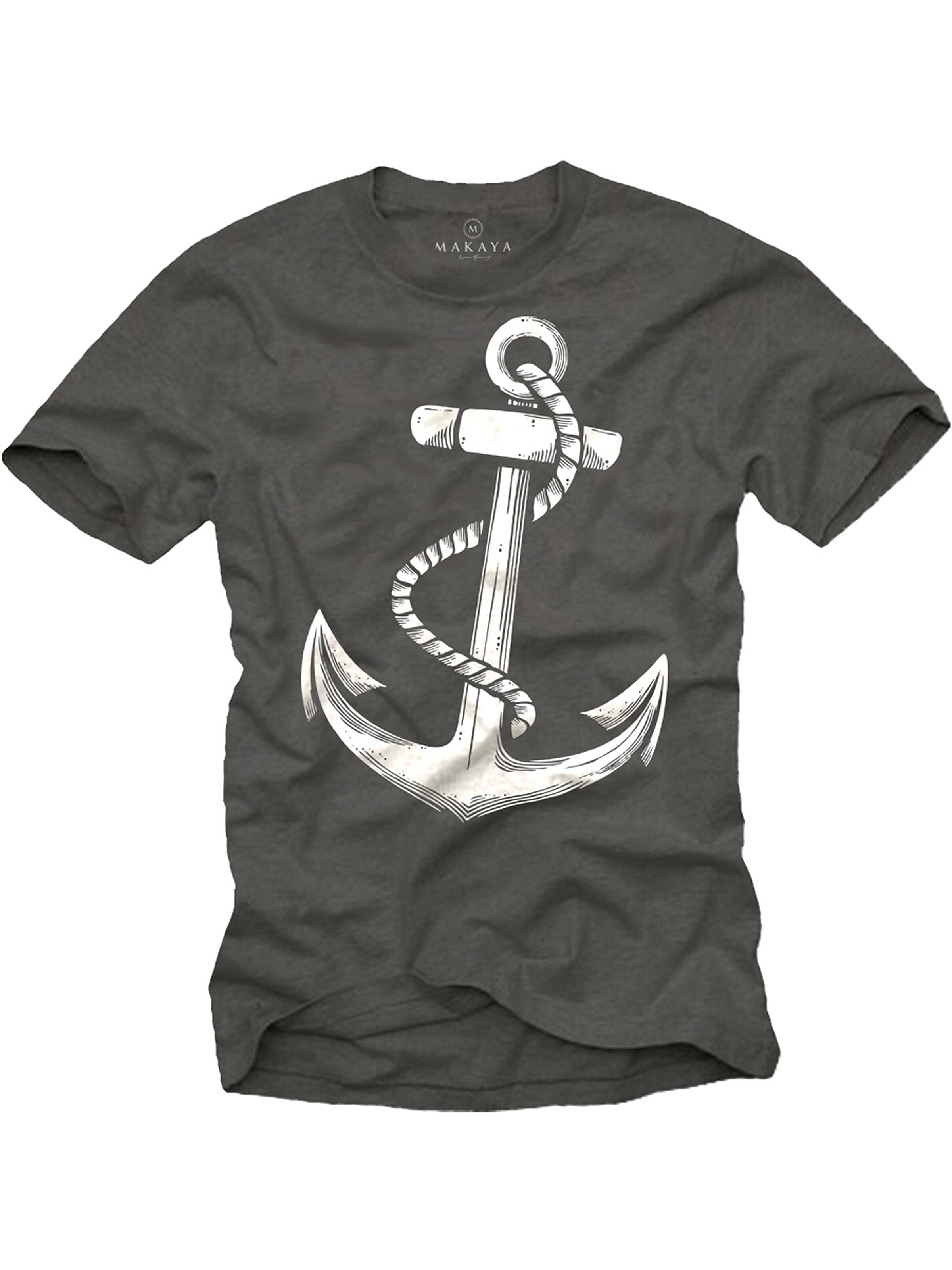 MAKAYA Shirt in Grey: front