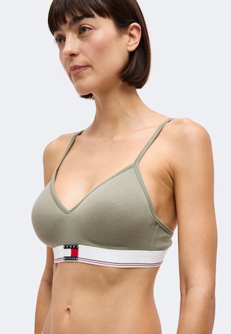 T-shirt Reggiseno 'VARSITY' di Tommy Hilfiger Underwear in verde: lato