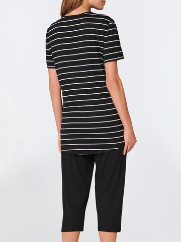 SCHIESSER Pyjama 'Original Classics' in Zwart