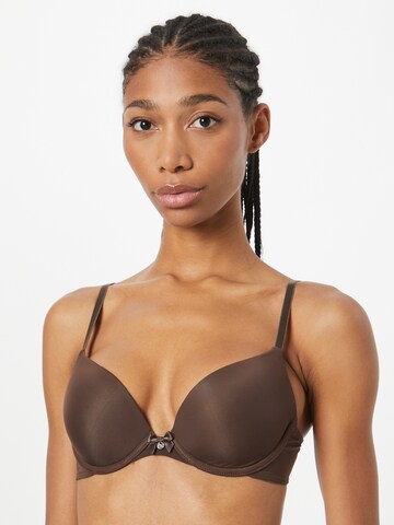 Hunkemöller Push-up BH in Braun: Vorderseite