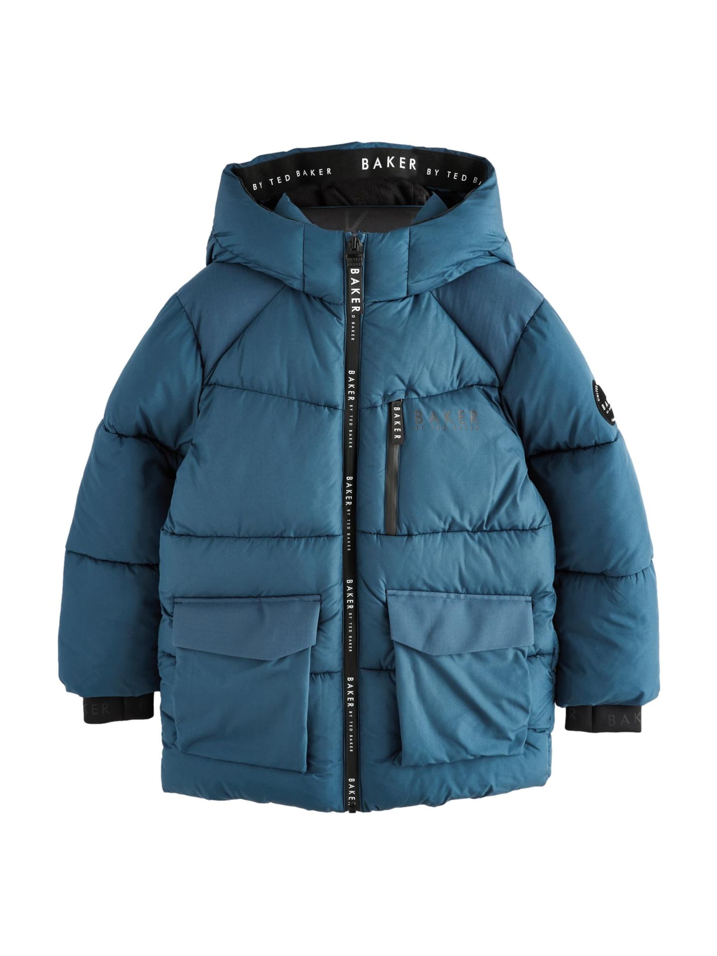 Baker by Ted Baker Παλτό σε μπλε: μπροστά