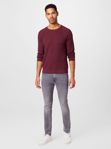 HUGO Pullover 'Sribon' in Braun