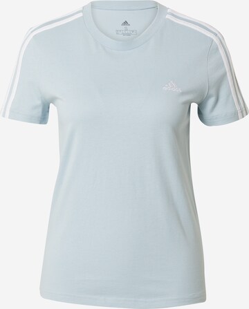 Tricou 'Essentials' de la ADIDAS SPORTSWEAR pe albastru: față