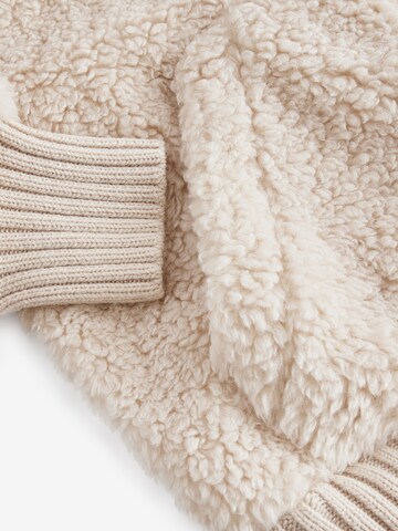 Next Sweatjacke in Beige