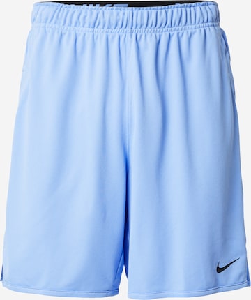 Pantaloni sport 'TOTALITY' de la NIKE pe albastru: față