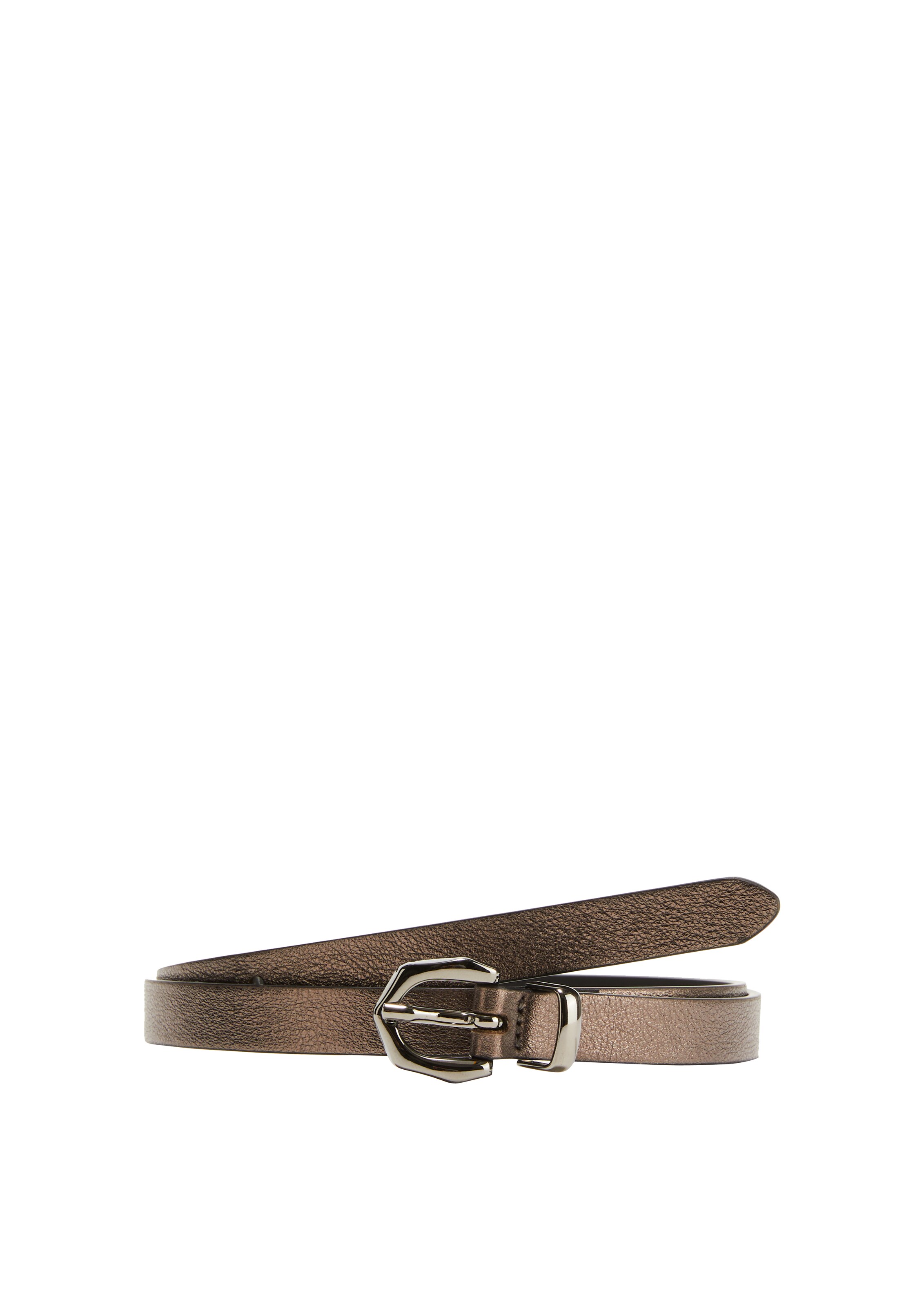 COMMA Belt in Brown: front