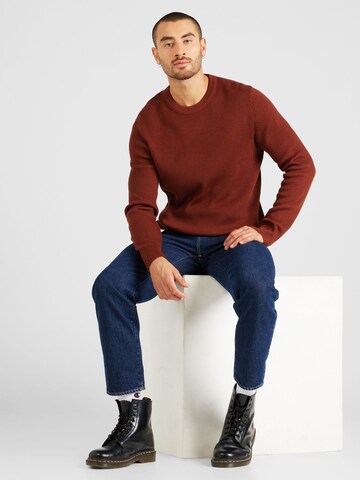 JACK & JONES - Pullover 'PERFECT' em castanho