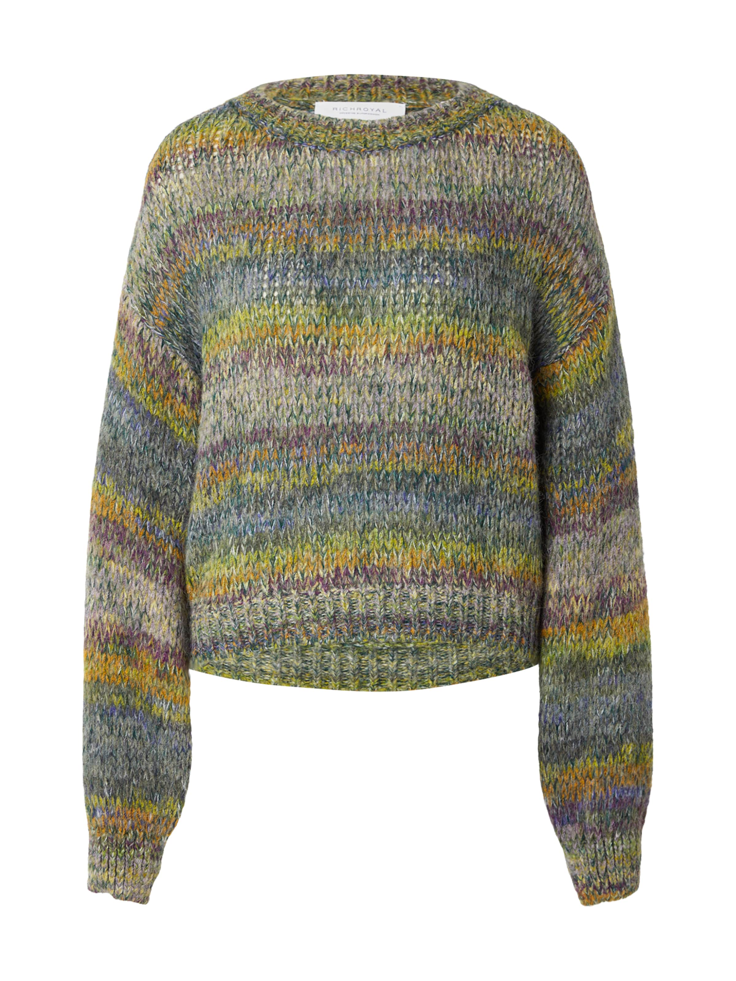 Pull-over Rich & Royal en mélange de couleurs : devant