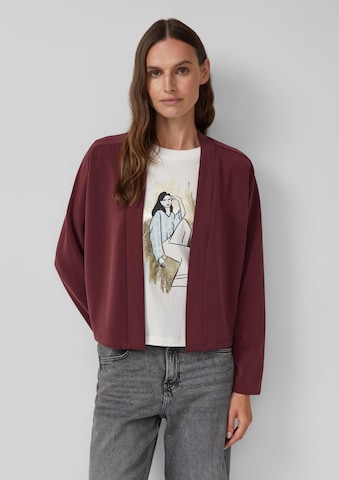 s.Oliver Sweatvest in Rood: voorkant