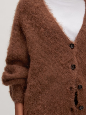 EDITED Knit Cardigan 'Onorina' in Brown