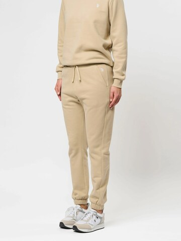 U.S. POLO ASSN. Tapered Housut 'India' värissä valkoinen: etupuoli