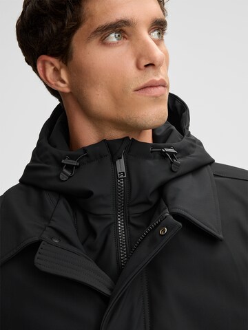 STRELLSON Between-Season Jacket 'Belluno-Flex' in Black