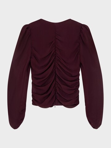 AMAYA Amsterdam Blouse 'Icy Blouse' in Lila