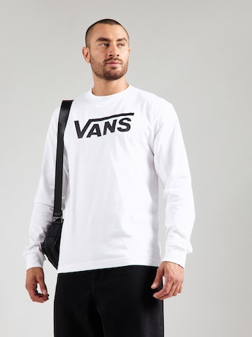 T-Shirt 'CLASSIC' VANS en blanc : devant