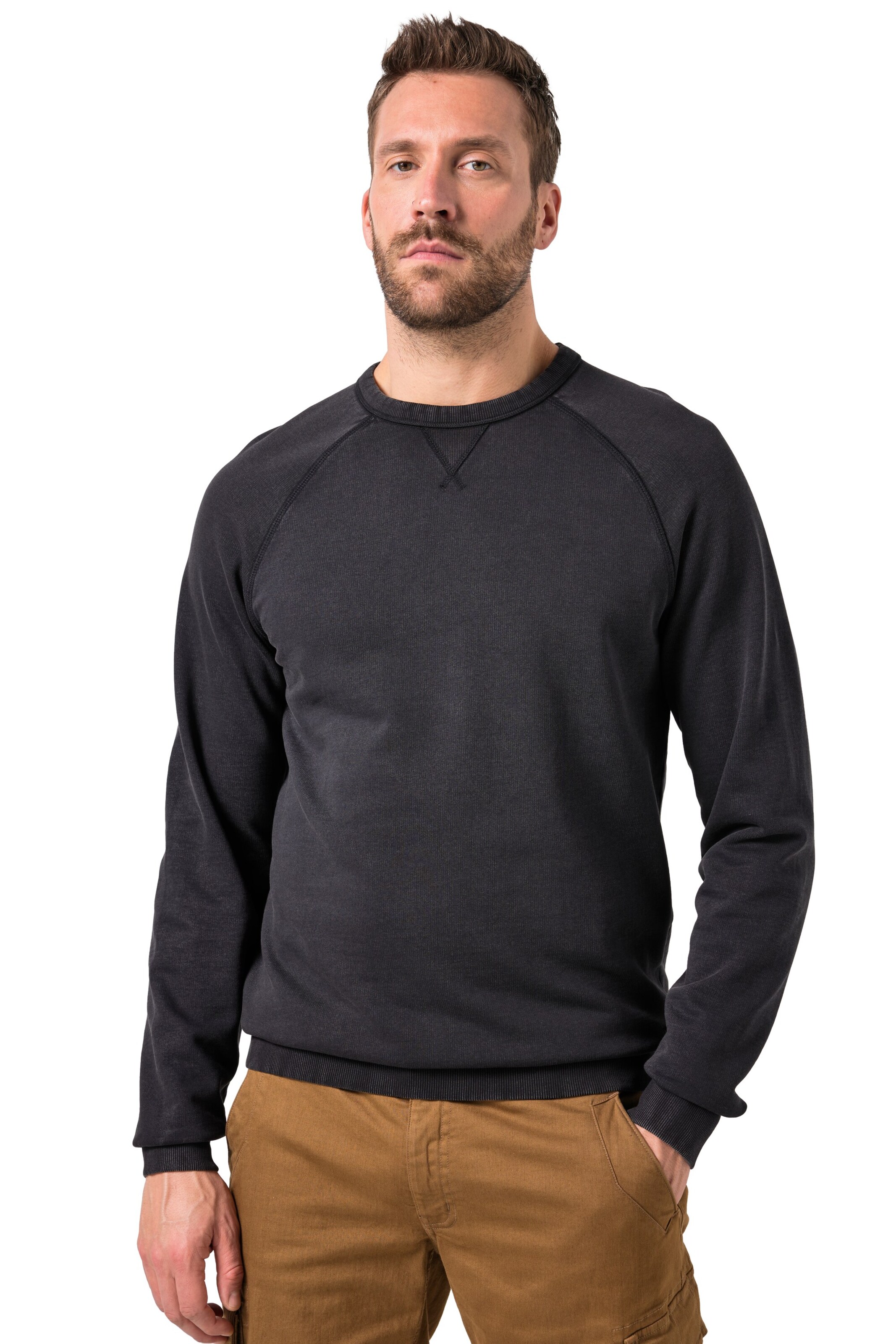 JP1880 Sweatshirt in Black: front