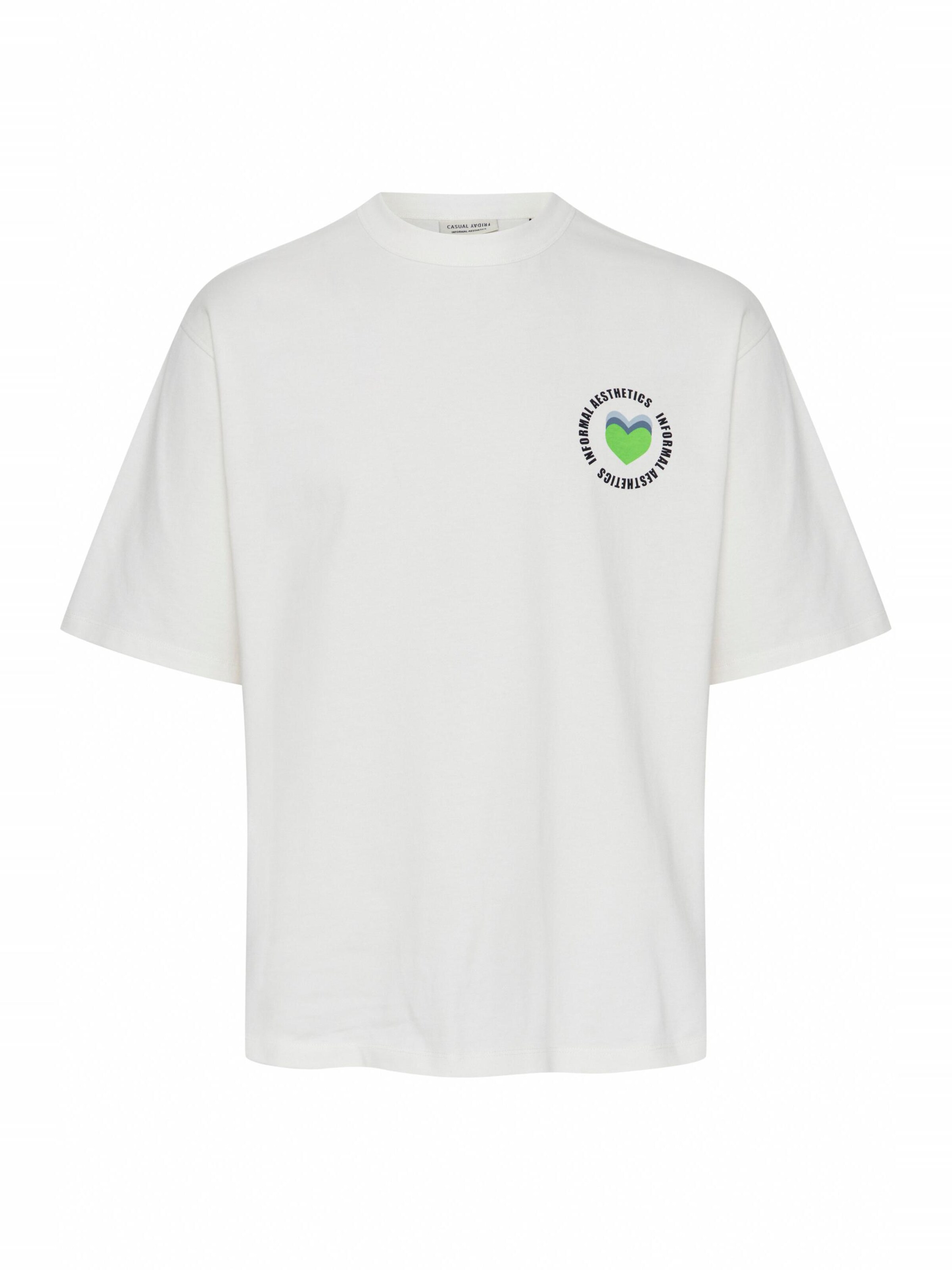 Casual Friday - Camisa ' Tue ' em branco: frente