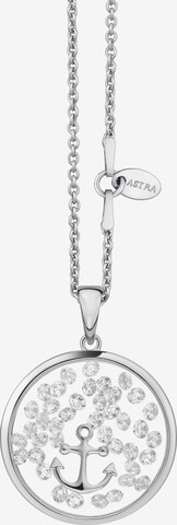 Astra Necklace 'ANCHOR' in Silver: front