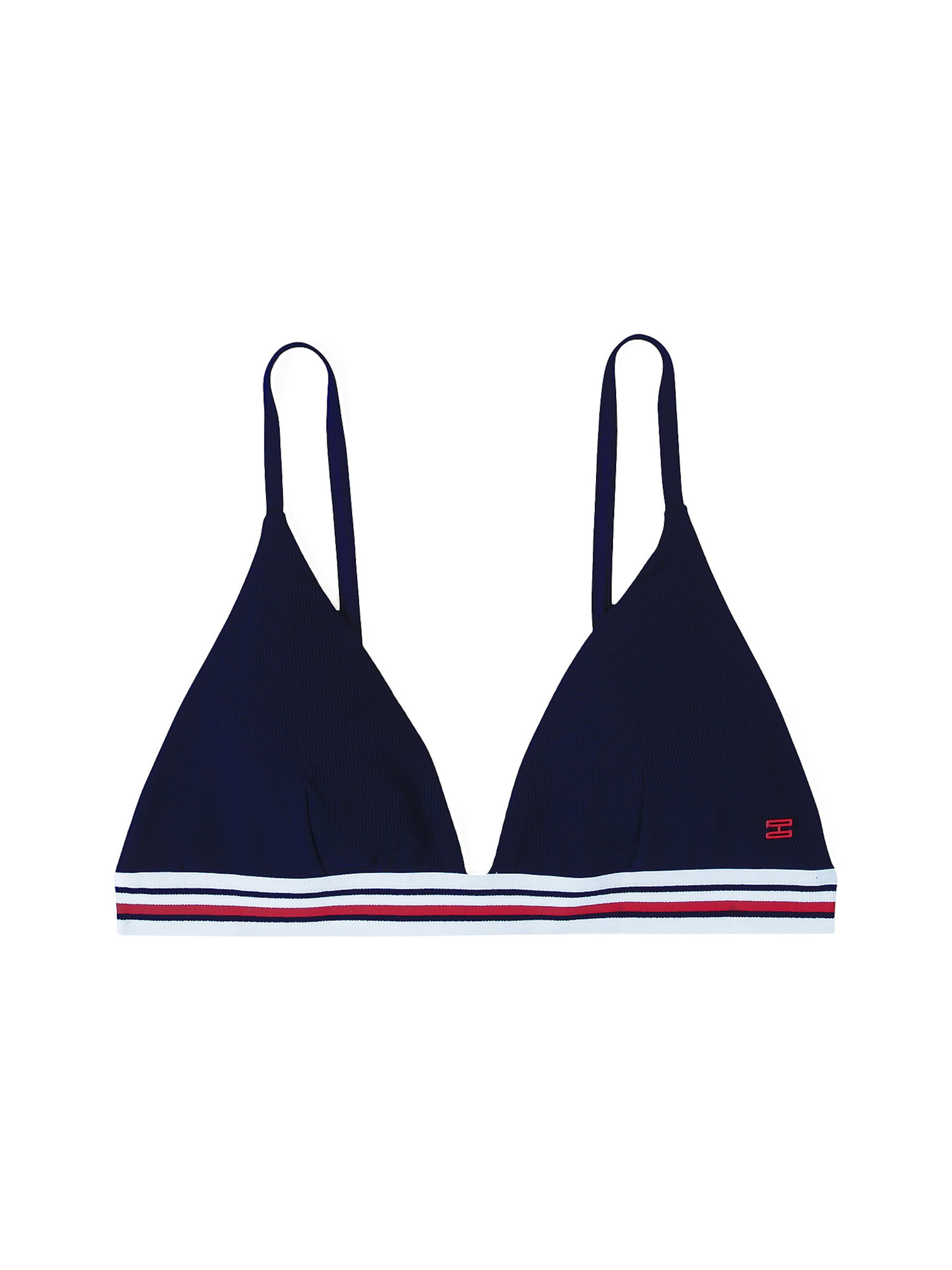 Tommy Hilfiger Underwear Bikinitop in Blau: Vorderseite