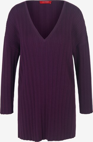 Pull-over Laura Biagiotti Roma en violet : devant