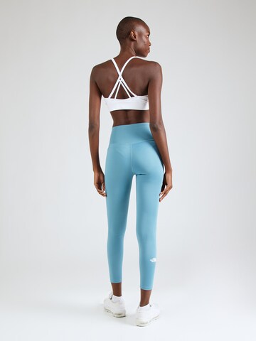 THE NORTH FACE Skinny Spodnie sportowe 'FLEX' w kolorze niebieski