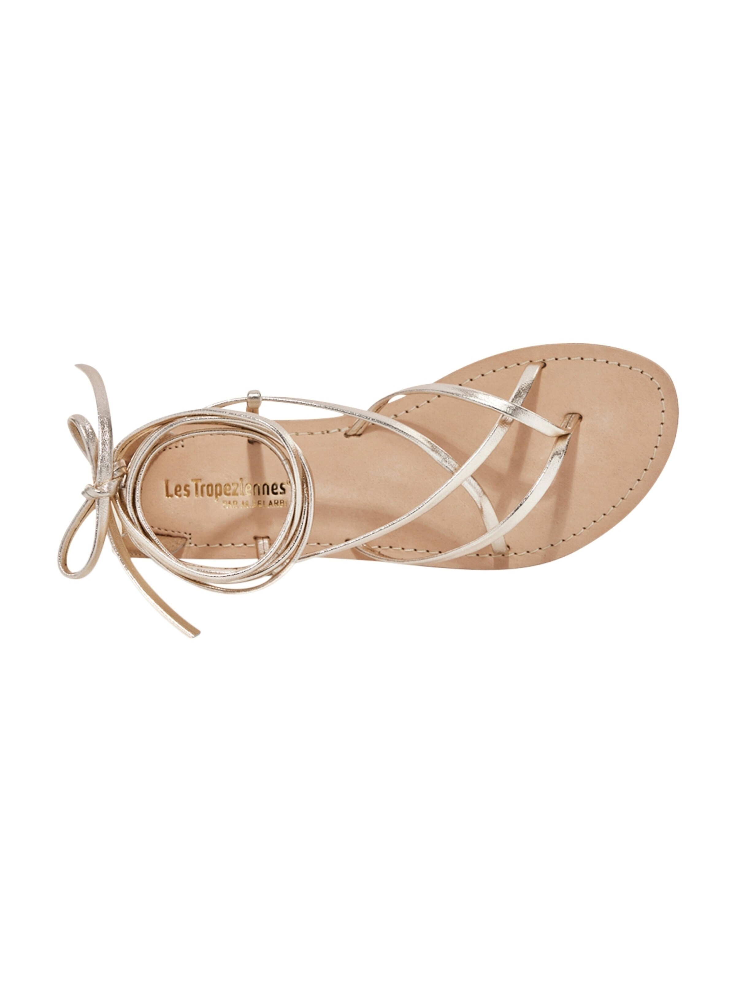 Les Tropéziennes Sandals in Silver