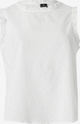 VERO MODA - Blusa 'VMTRINE' en blanco: frente
