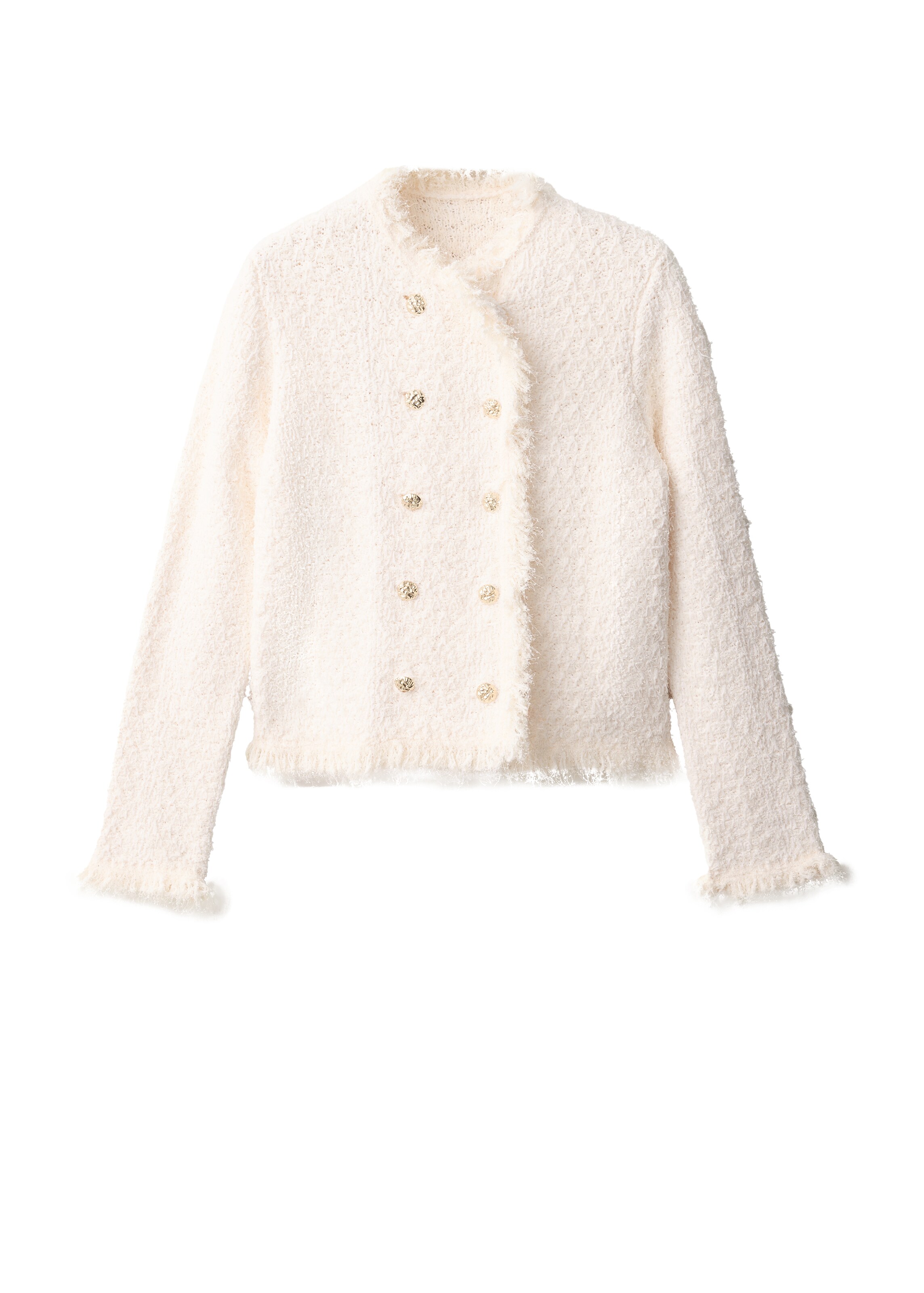 MANGO Between-season jacket 'NEBLINA' in White: front