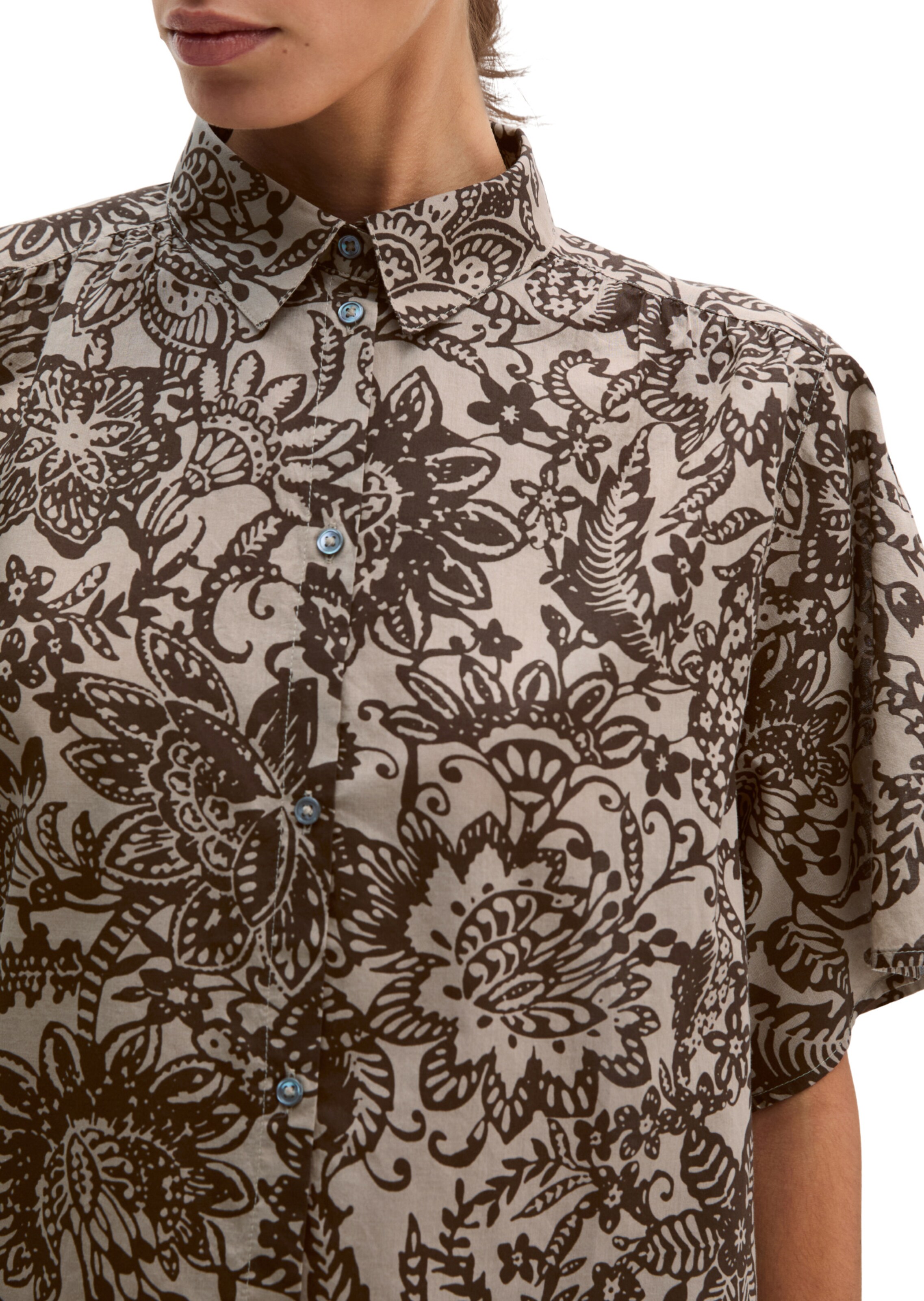 Marc O'Polo Blouse in Brown